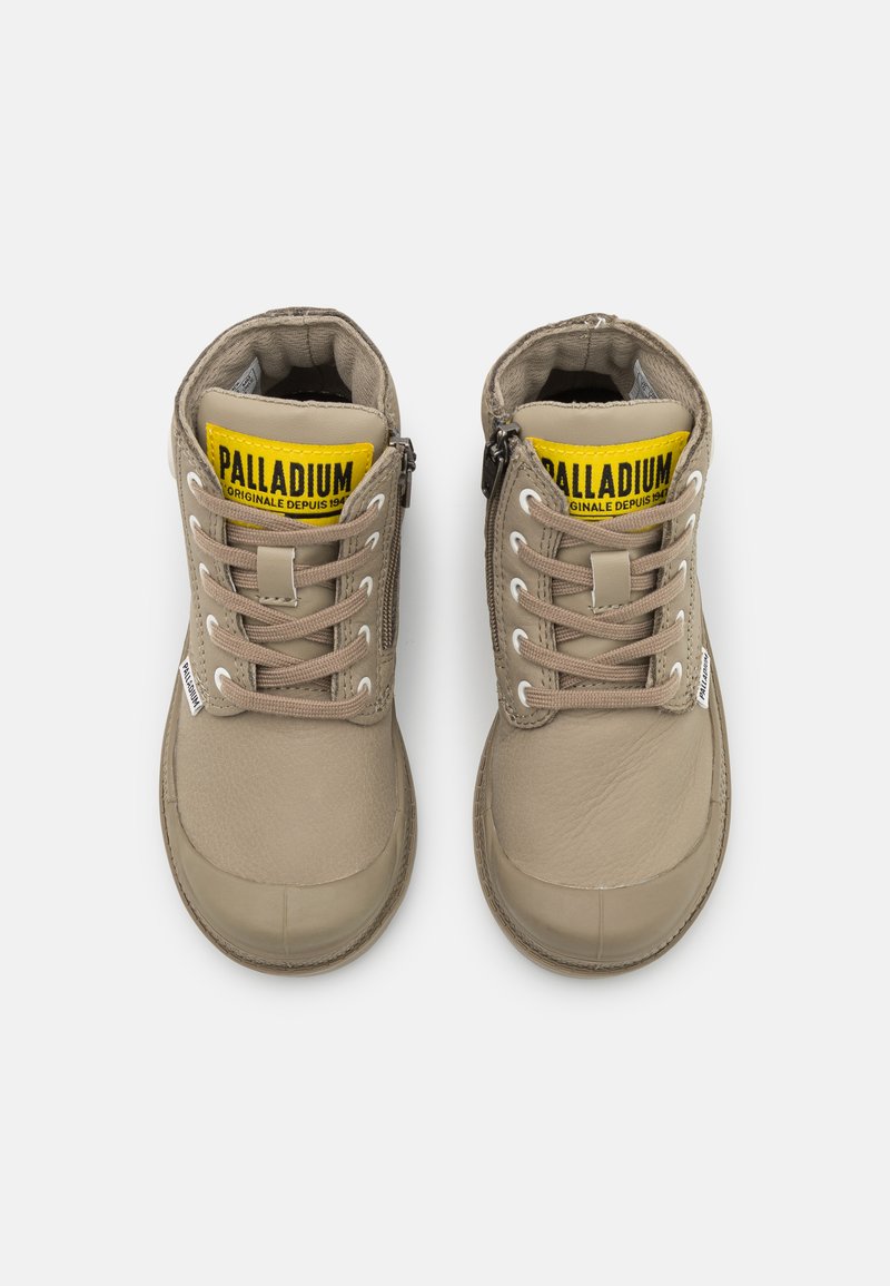 Kinder Booties | Palladium PAMPA MID ZIP Schnürstiefelette dune/hellgrau - PD24129 Kinder Booties | Palladium PAMPA MID ZIP Schnürstiefelette dune/hellgrau - PD24129
