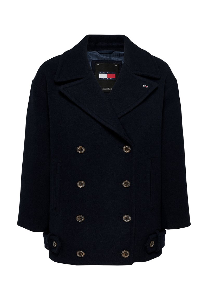 Tommy Jeans Mantel donkerblauw