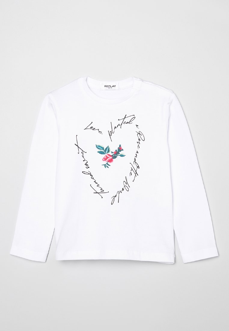 Replay Longsleeve wit