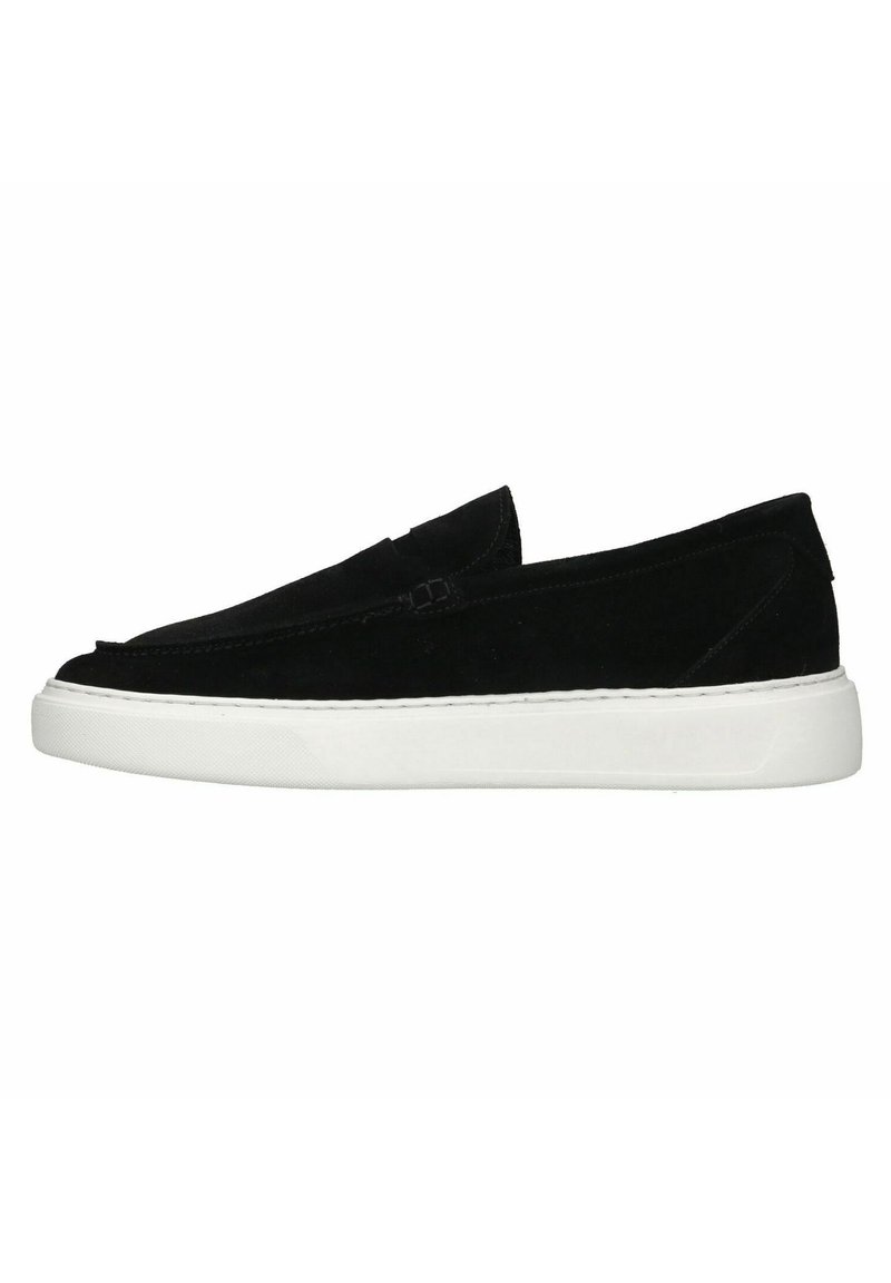 Manfield MIT SPORTLICHER SOHLE - Mokassin - schwarz - Zalando.de