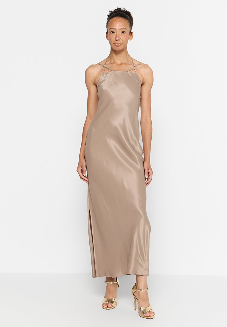 Calvin Klein Cocktailjurk zandkleur