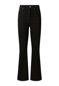 HIGH WAIST FLARE WILLA - Jean bootcut - black