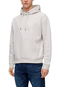 QS Hoodie - hellgrau