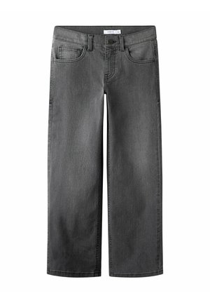 Wide leg - medium grey denim