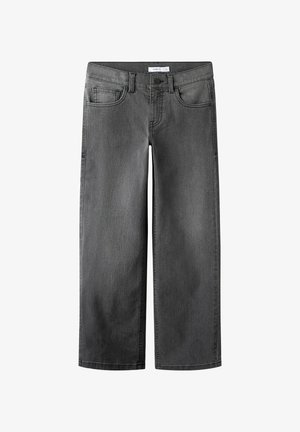 Pernera ancha - medium grey denim