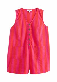 Next TALL FIT  V-NECK  - Overall / Jumpsuit - pink red stripe