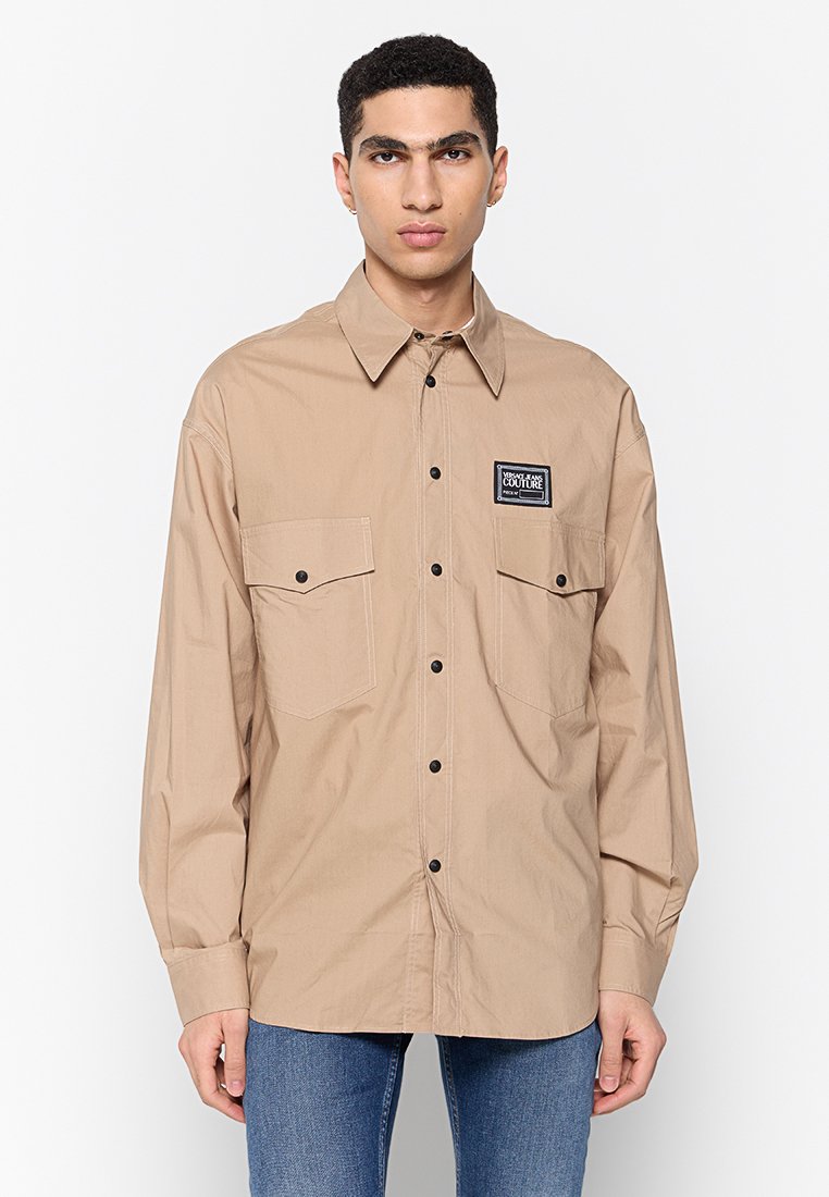 Versace Jeans Couture Overhemd beige Versace Jeans Couture Overhemd beige