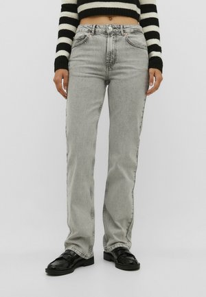 Straight leg jeans - grey denim