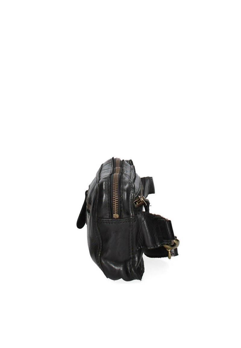 Marsupio Biker Style Marsupio Vintage Greenburry In Pelle - 15cm - Foto 4