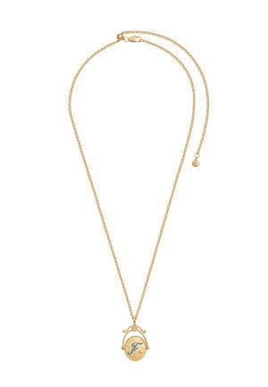 F INITIAL FORGET-ME-NOT SPINNER CHAIN - Halskæder - gold-coloured