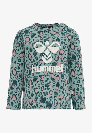 Hummel Langærmet T-shirt - mineral blue