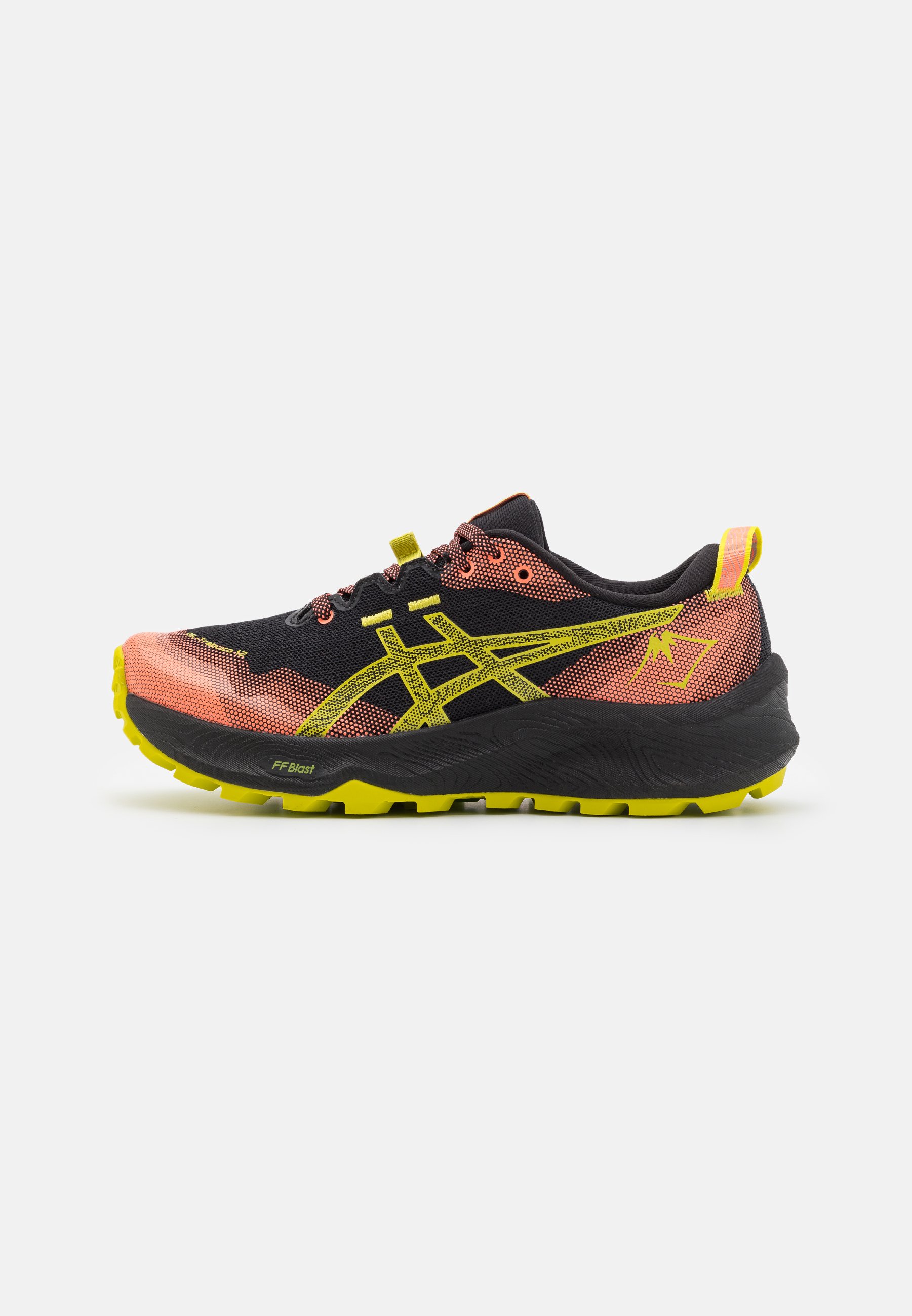 ASICS GEL-TRABUCO 12 - Trail running shoes - black/cacti/black 