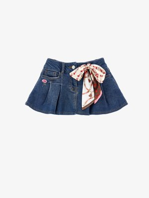 Monnalisa, MINI - Gonna a campana - blue stone denim