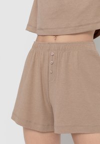 LASCANA SHORTY - Conjunto de pijama - sand