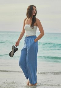 Next WIDE PULL-ON - Püksid - blue