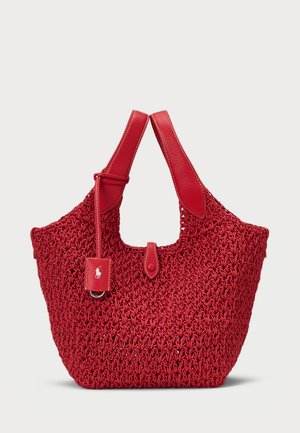 Polo Ralph Lauren POLO PLAY CORD TOTE - Shopping bag - ruby