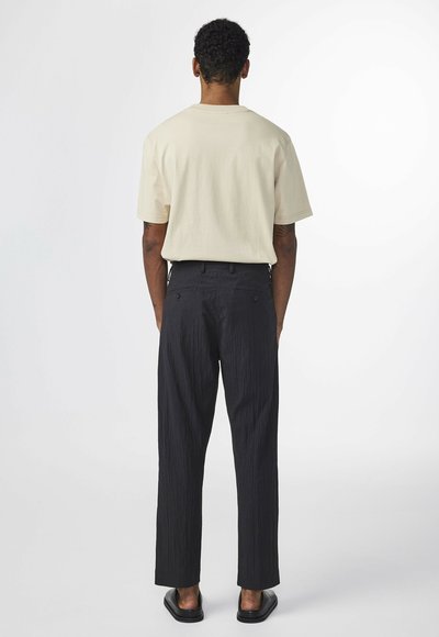 NN.07 ADAM EMB - T-shirts basic - white pepper 124