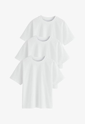 Next, SHORT SLEEVE 3 PACK - T-shirt basic - white