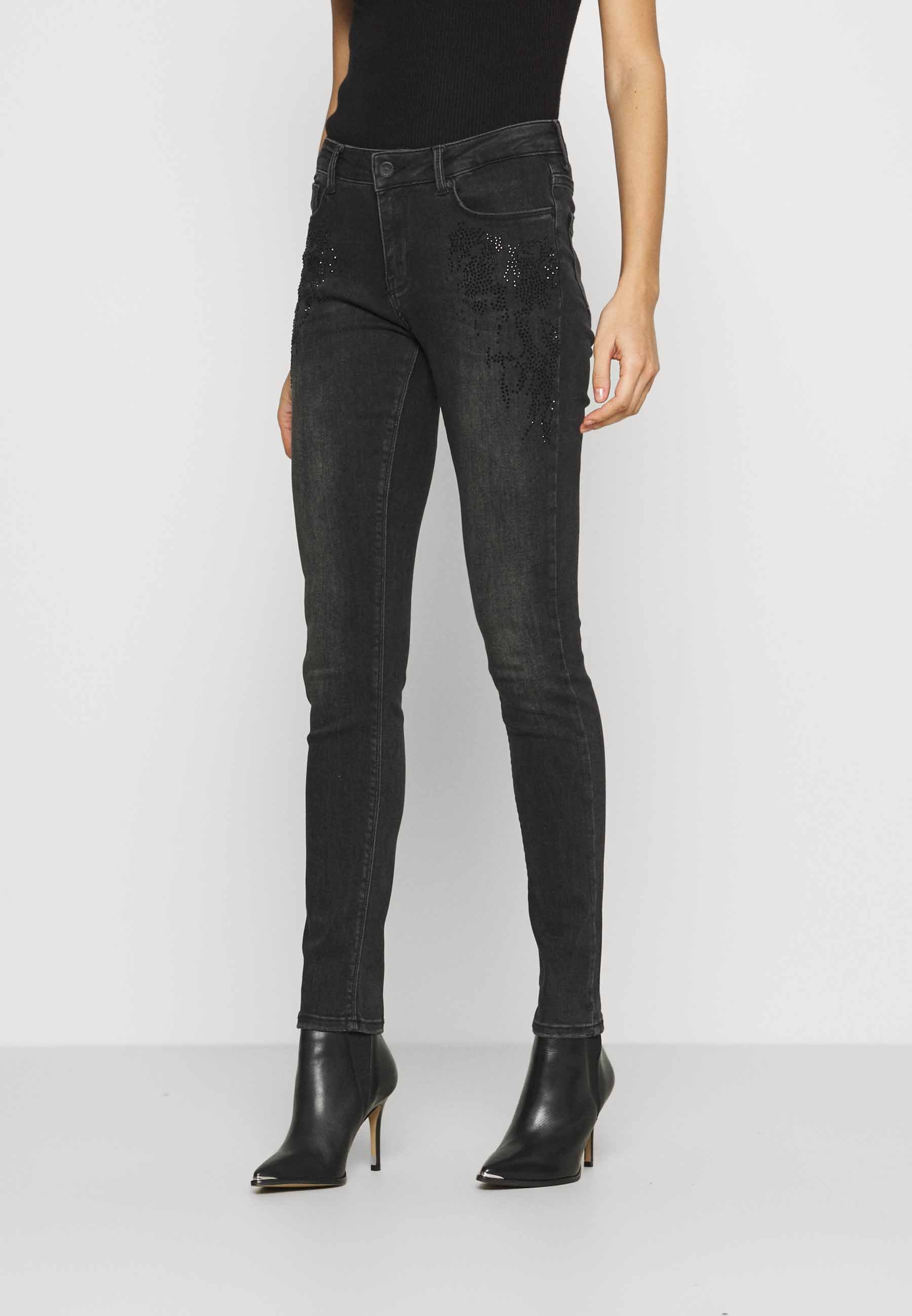 Kaporal NOUK - Jeans Skinny Fit - strass/black denim - Zalando.ie