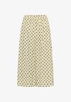 MWNADA SKIRTPANT - Maxiszoknya - lemon icing w dots