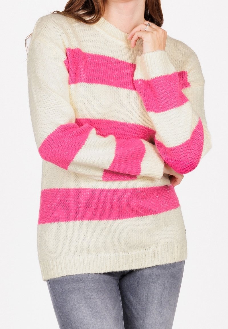 Key Largo Stickad tröja - pink