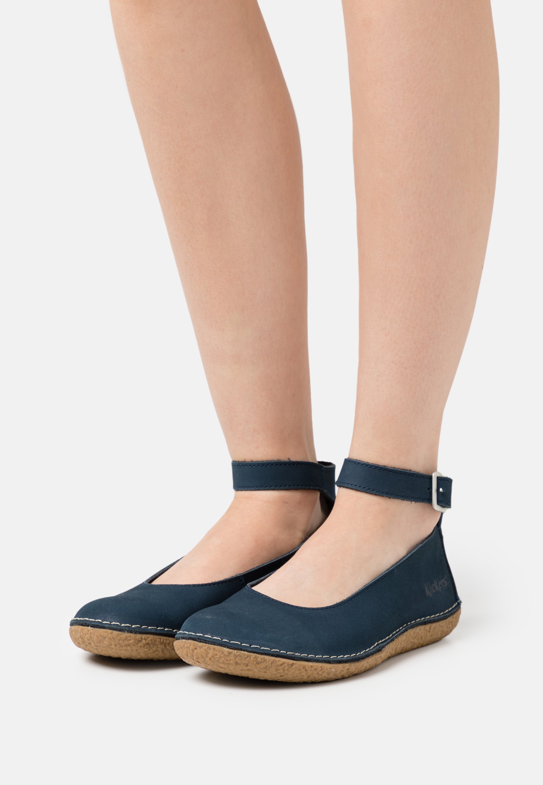 Kickers HONNORA - Bailarinas con hebilla - marine/azul marino - Zalando.es