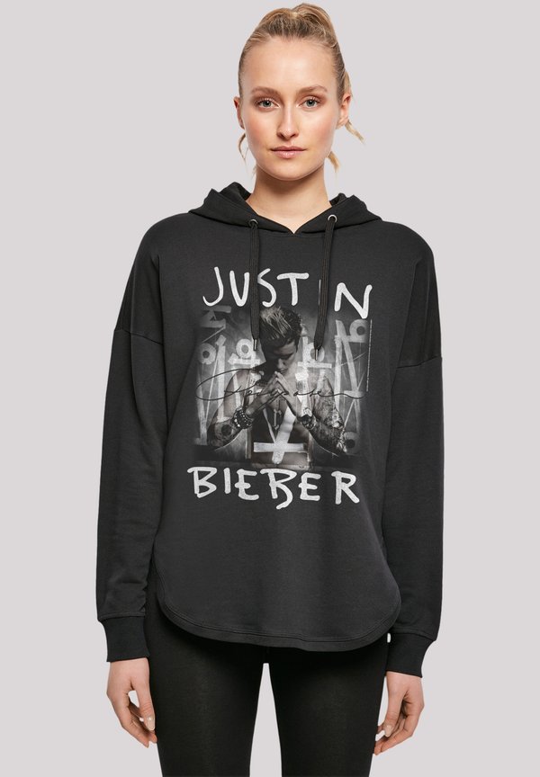 JUSTIN BIEBER PURPOSE ALBUM COVER - Kapuzenpullover - schwarz