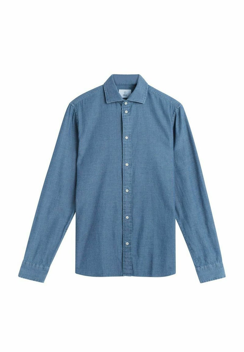 Bläck CLAUDE STRUCTURE - Chemise - mid blue wash/bleu - ZALANDO