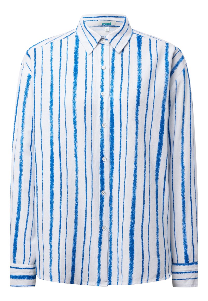 mavi Overhemdblouse blauw