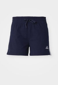 ESSENTIALS SLIM 3-STRIPES - Sports shorts - legend ink/white