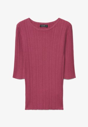 Calliope, T-SHIRT TINTA UNITA - Jumper - malva