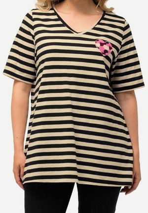 Print T-shirt - yellow