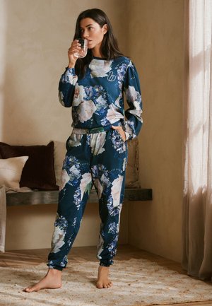 B by Ted Baker, REGULAR FIT - FLORAL TWOSIE SET - Pyjama set - blue