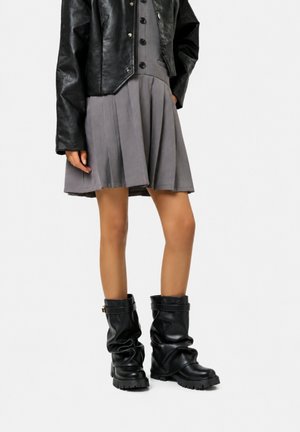 Salinyang, SALINYANG DAMEN STIEFELETTEN STIEFEL - Botines con plataforma - schwarz