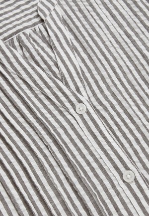 Cellbes of Sweden, TUNIC IN SEERSUCKER - Tunikaer - brown striped