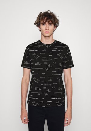 Print T-shirt - black small city