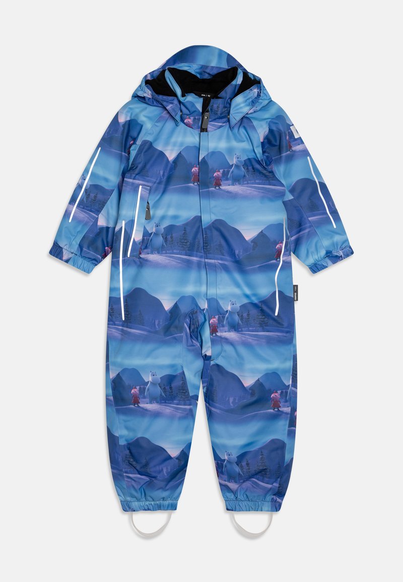 Reima - WINTER OVERALL MOOMIN LYSTER UNISEX - Snežni kombinezon - frozen blue, Povečajte