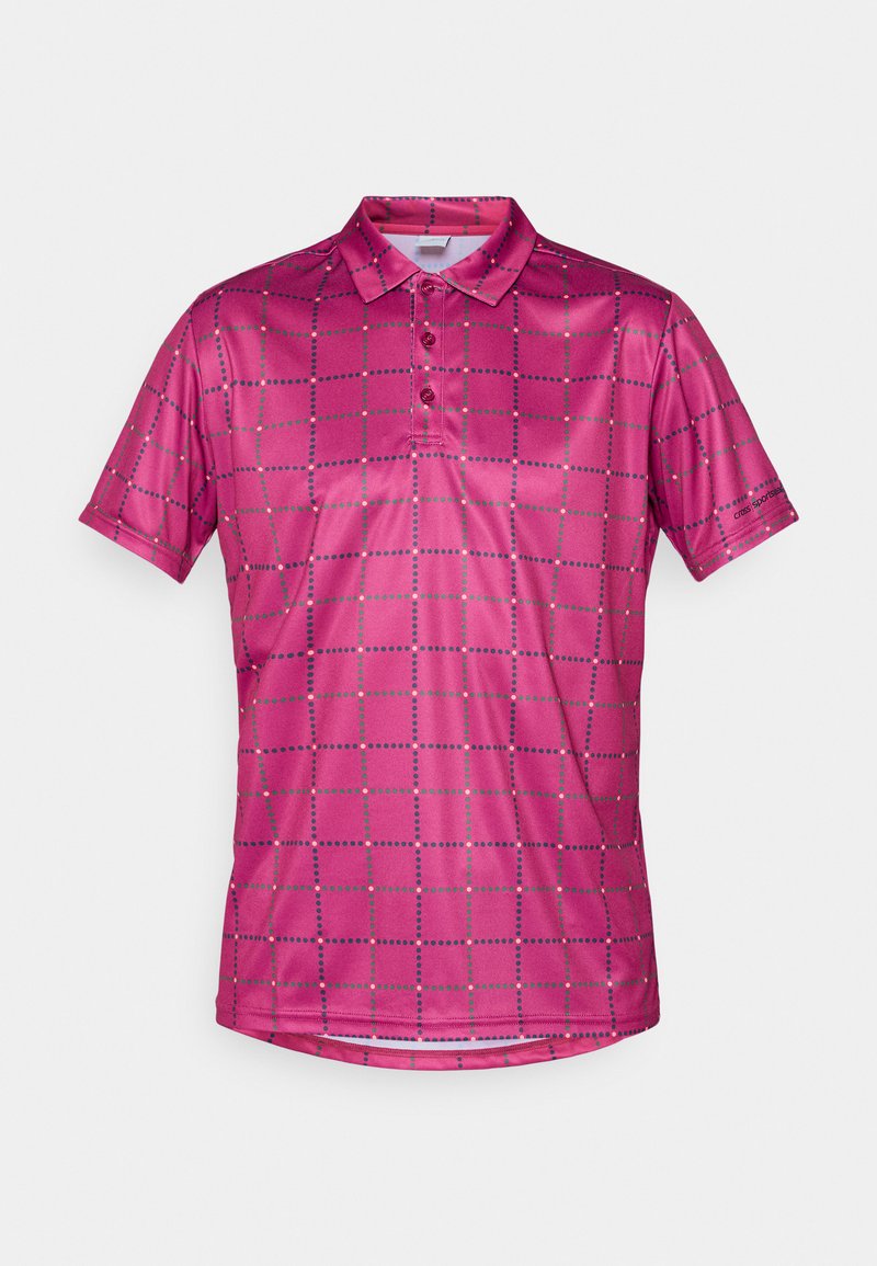 Cross Sportswear Poloshirt (rood)paars
