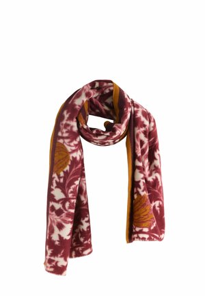 FLORAL LIGHTWEIGHT - Schal - berry red