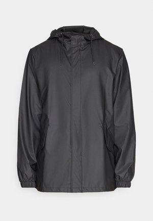 Rains FISHTAIL JACKET UNISEX - Regnjakke / vandafvisende jakker - black