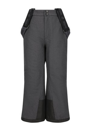 NINO - Overtræksbukser - dark grey melange