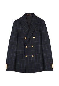 DOUBLE-BREASTED-INCOTEX - Blazer - dark blue