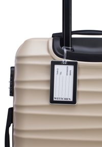 WITTCHEN MEDIUM SUITCASE WITH LUGGAGE TAG FROM ABS - Kufr - beige