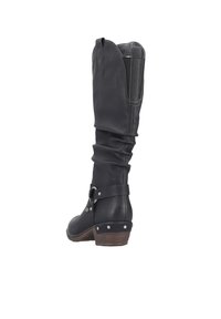 Rieker Bottes de cowboy / motard - nachtschwarz