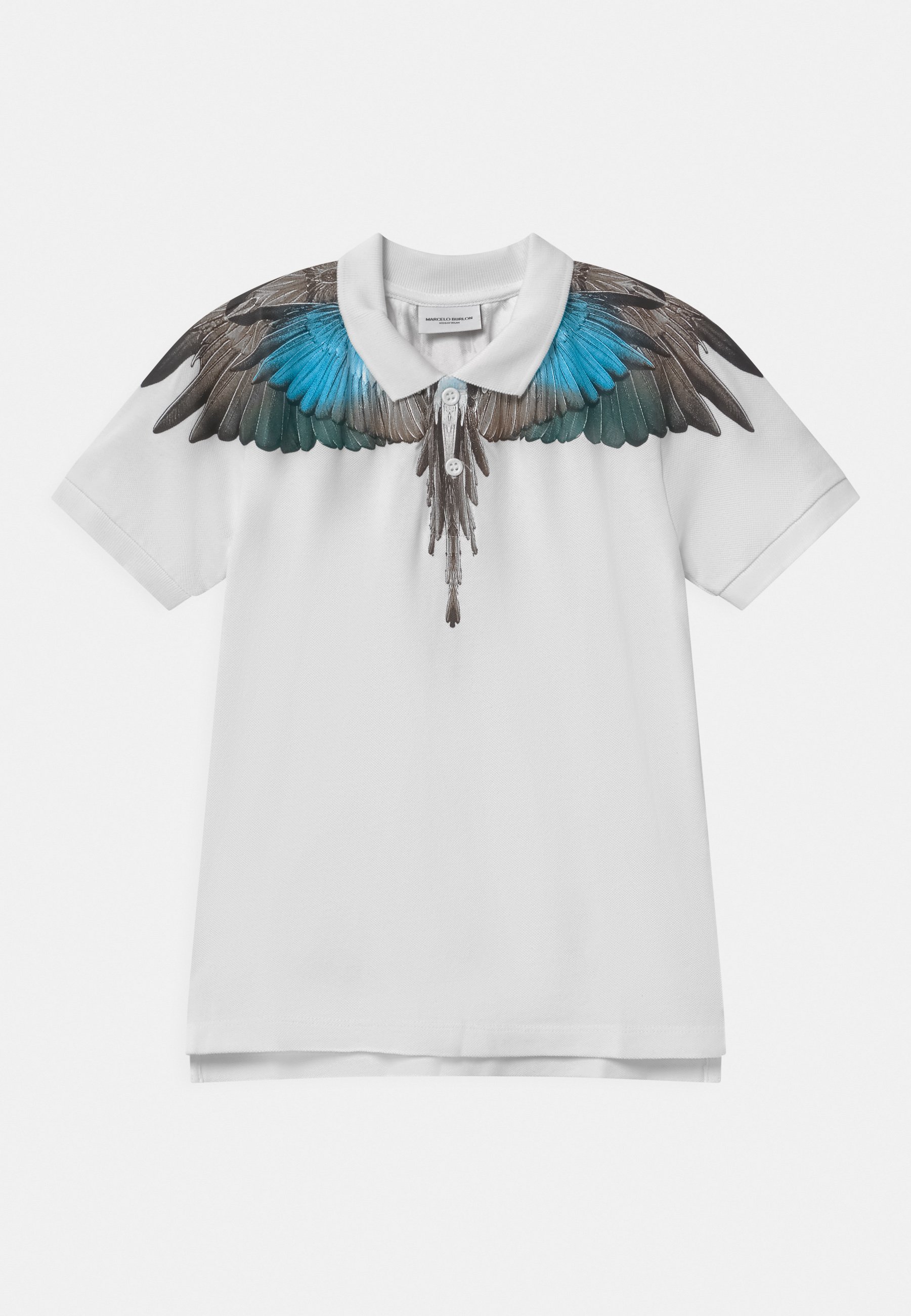 Marcelo Burlon WINGS - Polo - bianco - Zalando.it
