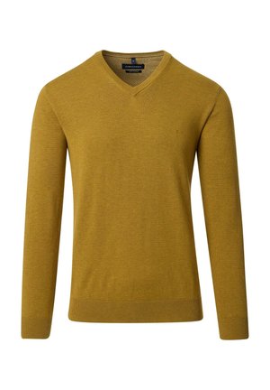 Strickpullover - gelb