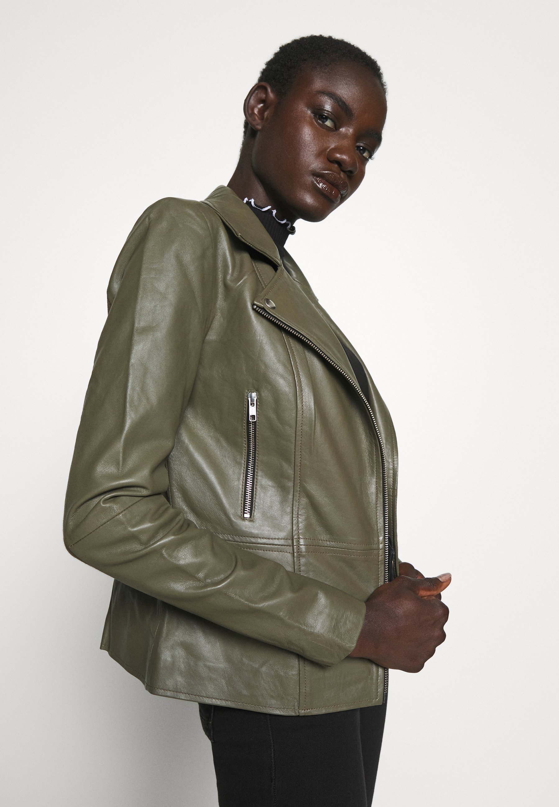 YAS Tall YASSOPHIE JACKET Leren jas beech Zalando.nl YAS Tall YASSOPHIE JACKET Leren jas beech Zalando.nl