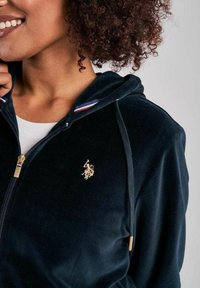 U.S. Polo Assn. LOUNGEWEAR DURU  - Majica s kapuljačom i patentnim zatvaračem - tap shoe