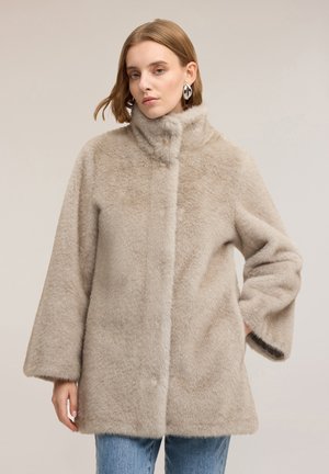 COLLO ALTO - Cappotto invernale - grigio