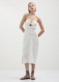 Calliope CON APPLICAZIONI  - Vestito casual - bianco